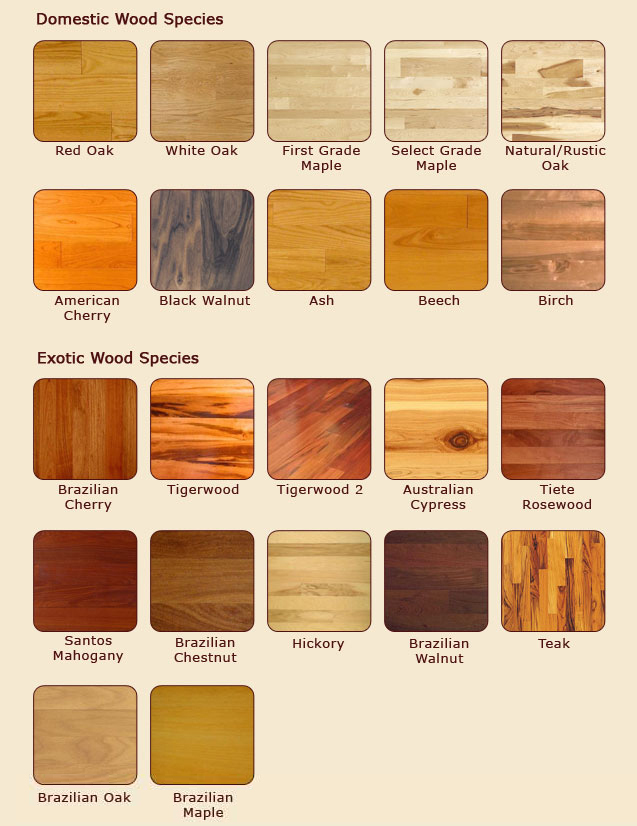 types of wood flooring1